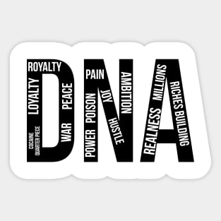 Kendrick Lamar - DNA Sticker